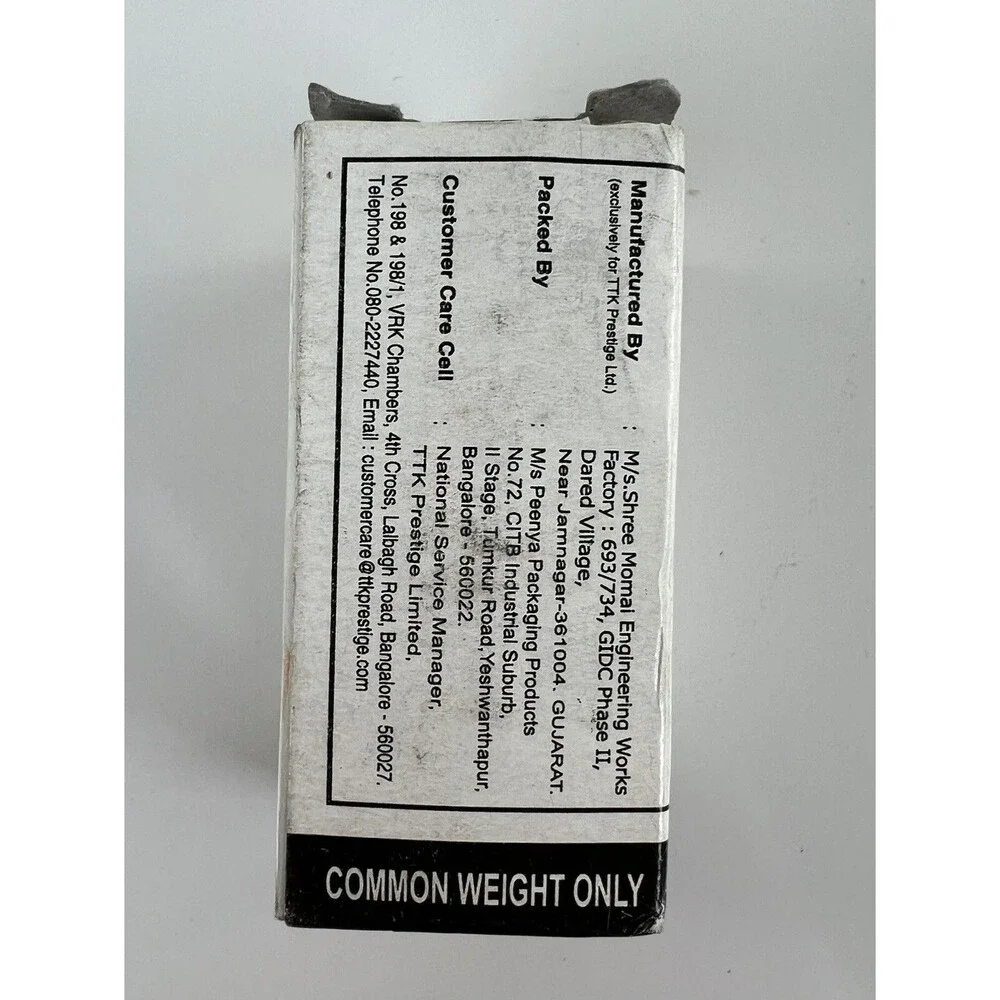 Prestige Pressure Regulator Common Weight for Delux Prestige Pressure Cookers